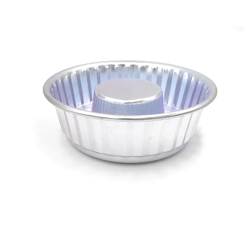 Prime Bakers and Moulders Aluminium Baking Bundt Volcano Ring Cake Mould for Oven (Medium)