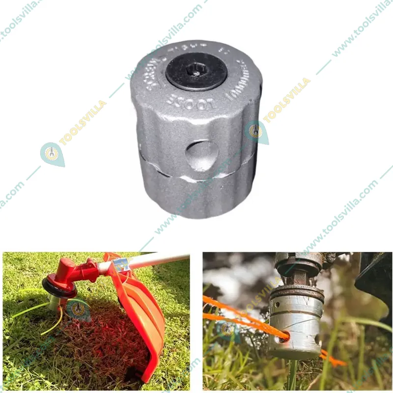 DGK Aluminium Head Grass Trimmer Attachment for Petrol Brush Cutters