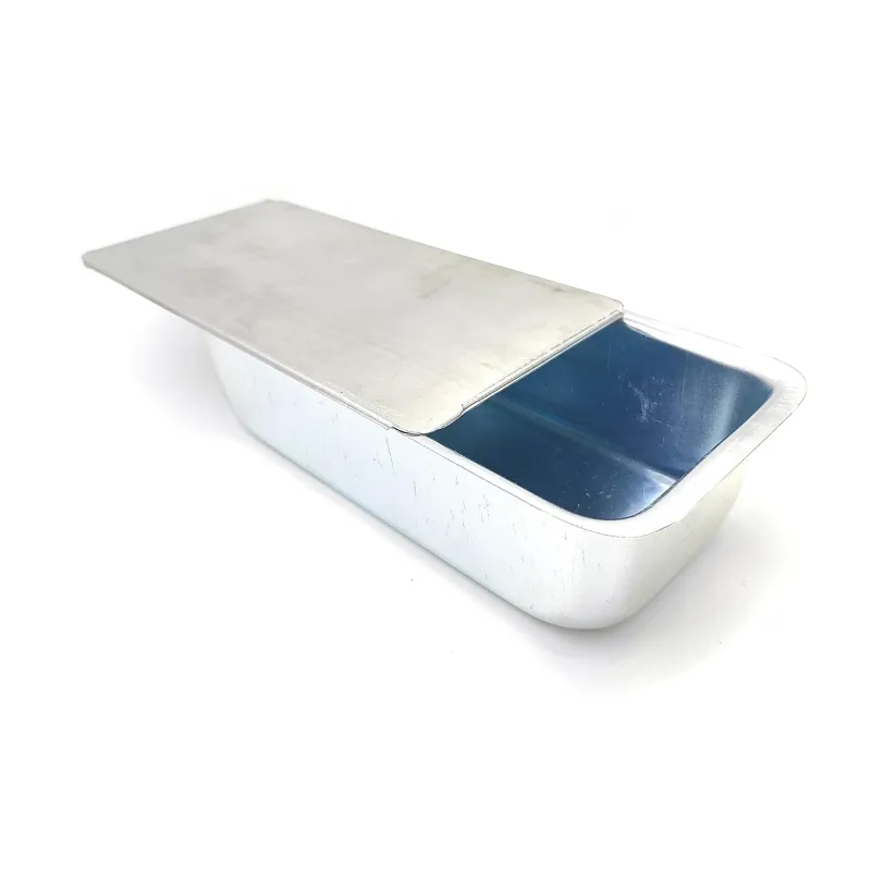 Prime Bakers and Moulders 1.5 Kg Aluminium Rectangular Baking Mould With Lid	