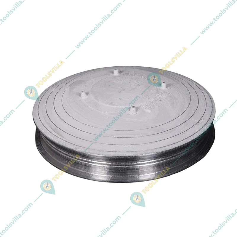 Malabar Aluminum Uruli (Silver) For Cooking With Lid- Large Size(Size-18 inch)