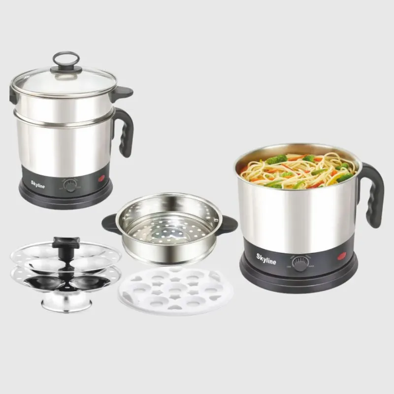 Skyline VTL 7071  3 in 1 Electric Kettle for Momos, Idlis, Noodles With 1 Year Warranty