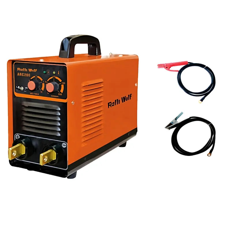Ralli Wolf ARC 200 Single Phase IGBT Series Inverter Welding Machine 220 Amp. (R76)