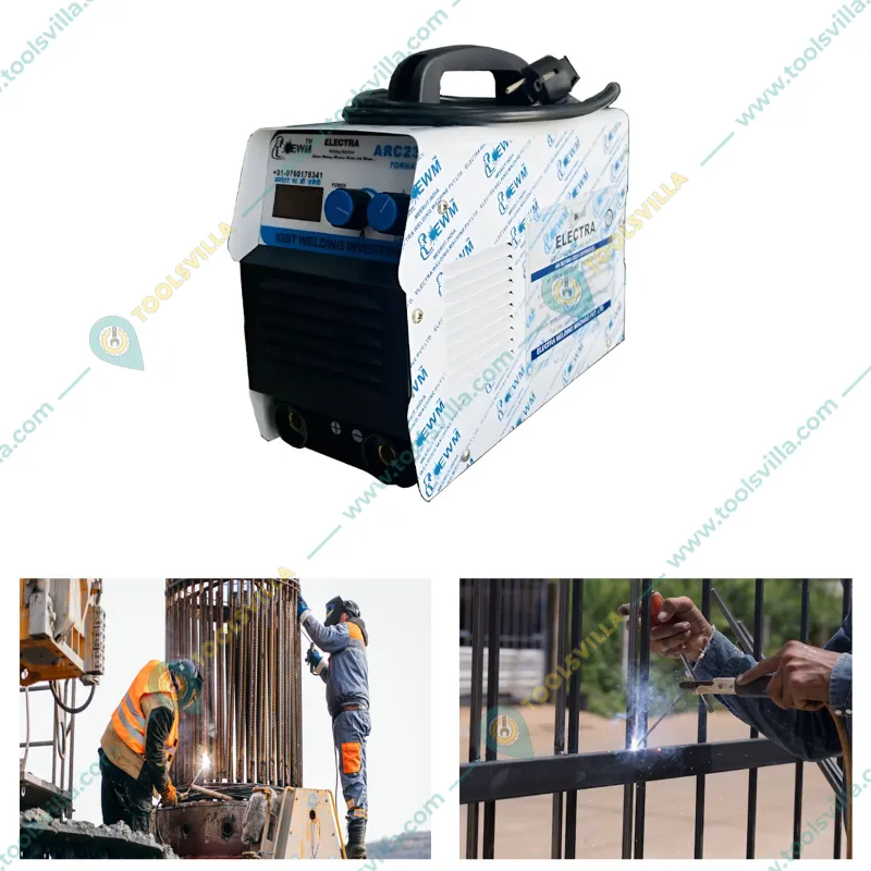 Electra ARC 230 Tornado Portable IGBT Welding Machine, Suitable for 2.5 mm and 3.15 mm Rod