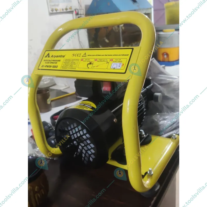Aryantra (AY-PWIH-1880) 3.35 HP 150 Bar Portable Pressure Washer With 2800 RPM Rotating Speed Including All Required Accessories