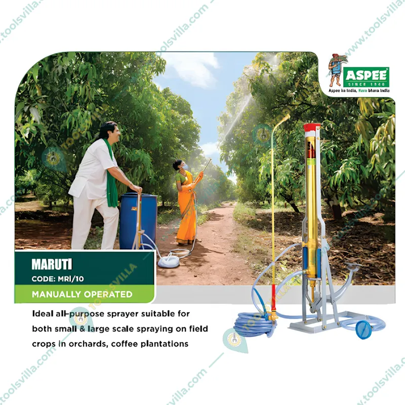 16 liters Maruti Mri10 Foot Sprayer, Manual at Rs 10000/piece in