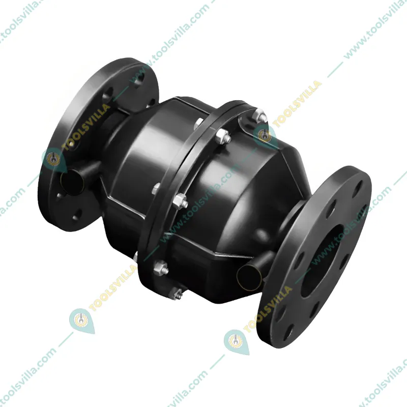 Spring Loaded Ball Type Plastic Check Valve with Socketed Plain End