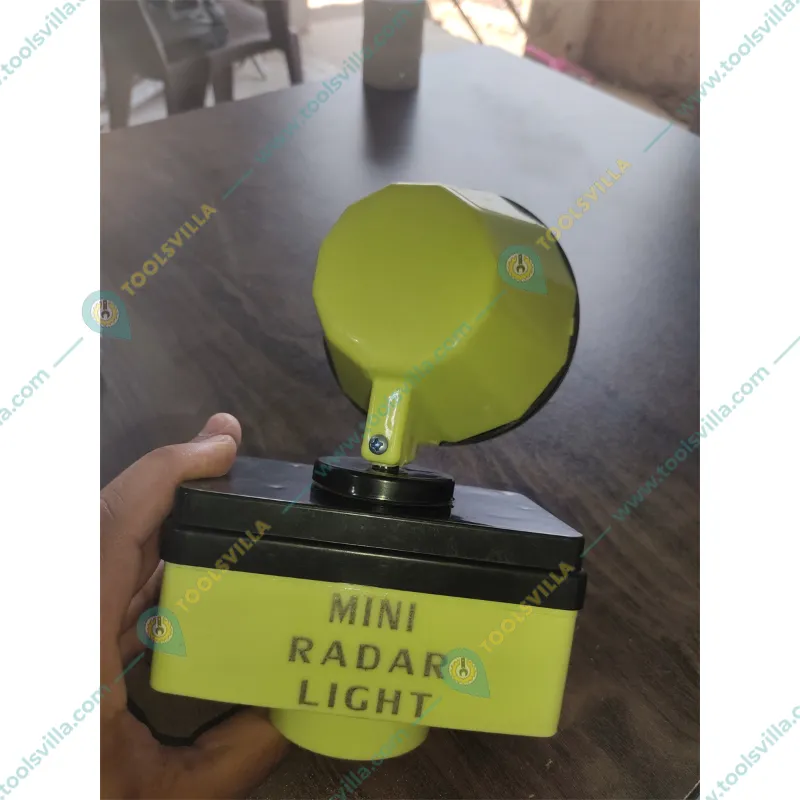 Automated Mini Radar Light with 3.7 Volt Inbuilt Battery for Farm Use