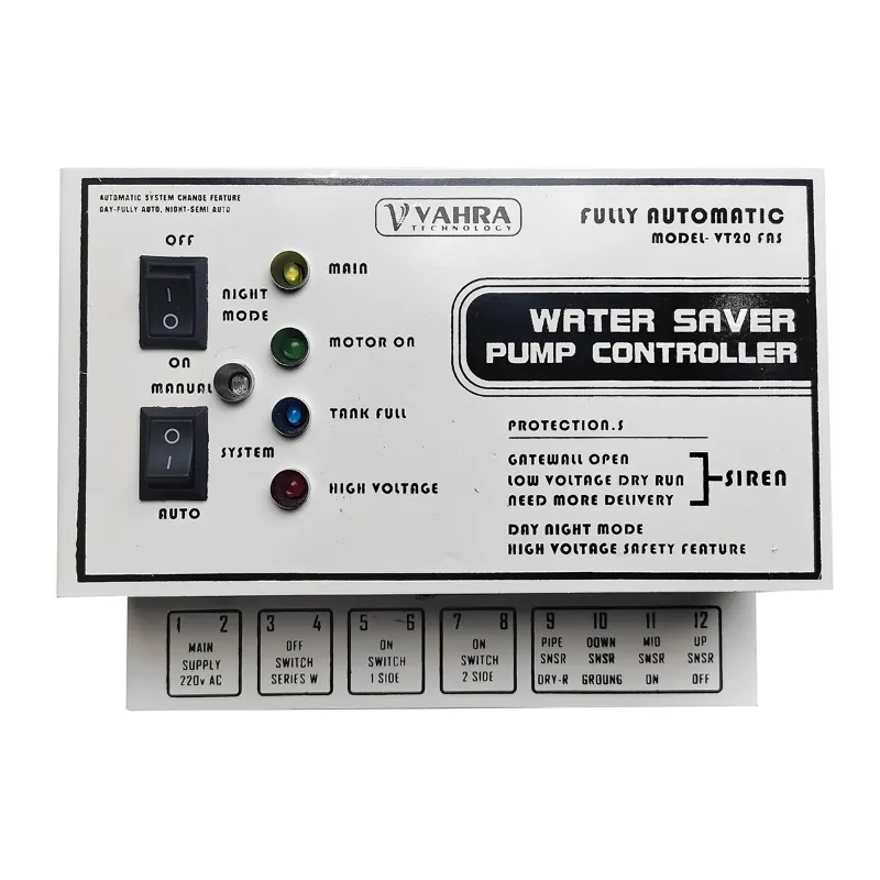 Vahra Technology Vahra Single Phase Semi Automatic Water Level Controller For Upto 5Hp