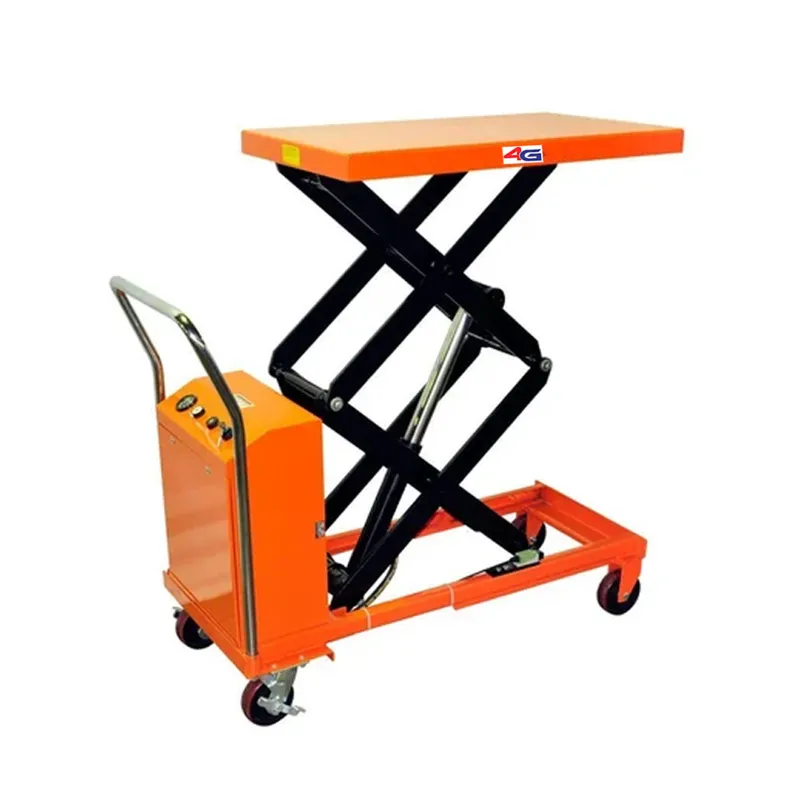 4G 500 kg Load Capacity Automatic Scissor Table With 2 Meter Maximum Lifting Height & Plate Size 50-92 cm