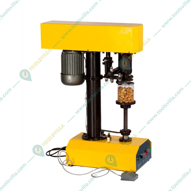 Automatic Electric Tin Capping Machine 500W, 15-30 pieces per mins