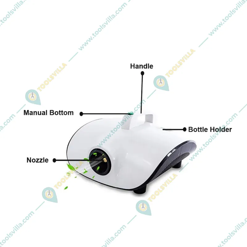 Disinfectant 1500W Mist Sanitizer Fogging Machine-Air Purifier & Surface Sanitizer For All Public Places