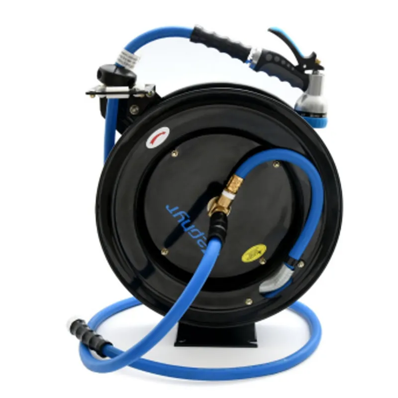 Zephyr ZWR1308 Auto-Retractable Garden Hose Reel with Hose Pipe for Garden Purposes