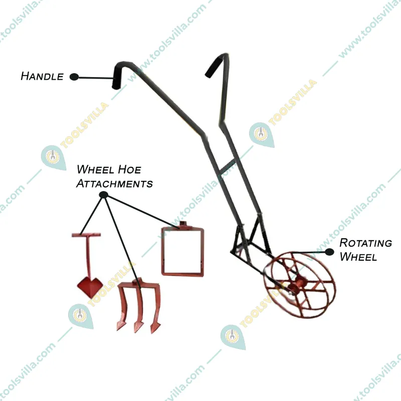 Premium Quality AV-5 Hand Wheel Hoe with Attachment
