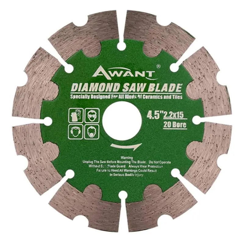Xtra Power 4 inch (105 mm) Awant Wall Expert Diamond Saw Blade(Pack-3 pcs)