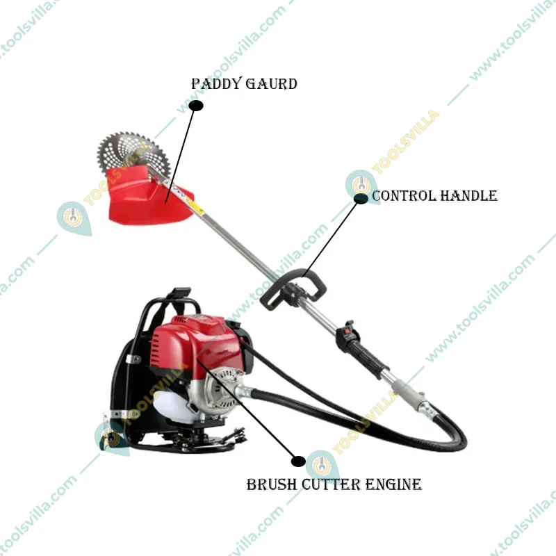 Heavy Duty 35 CC 4 Stroke Backpack Palm Harvester | Backpack Brush Cutter machine With Palm Harvester Attachment