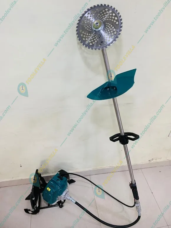 GRAMSTRONG 2 Stroke 52 CC Backpack 4 in 1 Grass Cutting Machine With Cross Blade Tiller and Multi-Attachment