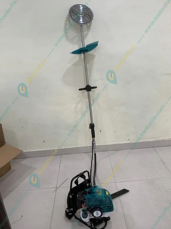 GRAMSTRONG 2 Stroke 52 CC Backpack 4 in 1 Grass Cutting Machine With Cross Blade Tiller and Multi-Attachment