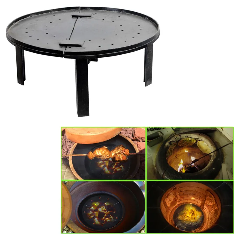 Baffle Burner Plate for 24 inch Gas Tandoor for Proper Cooking of Naan, Kebabs, and Other Tandoori Dishes