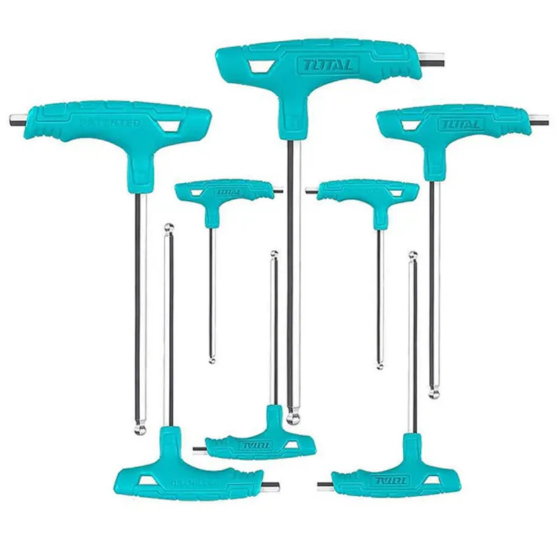 Total 8 Pcs T-handle ball point hex wrench set ( THHW80826 )