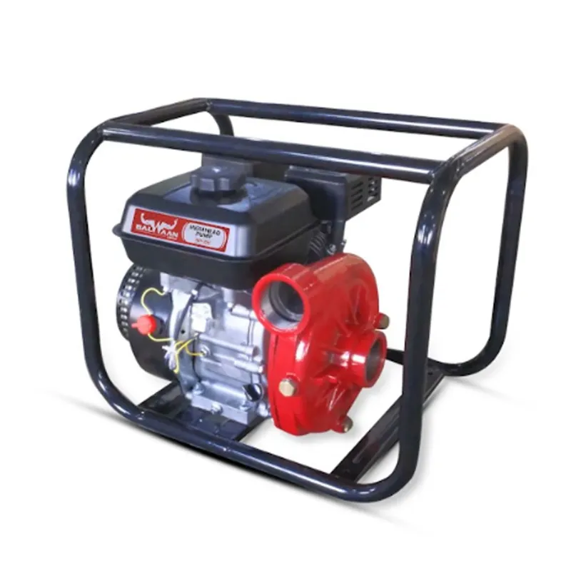 Balwaan WP-22H High Head 2x2 Inch Water Pump, 7 HP 212cc 4-Stroke Petrol Engine, 3600 RPM | Ideal For Agricultural Use