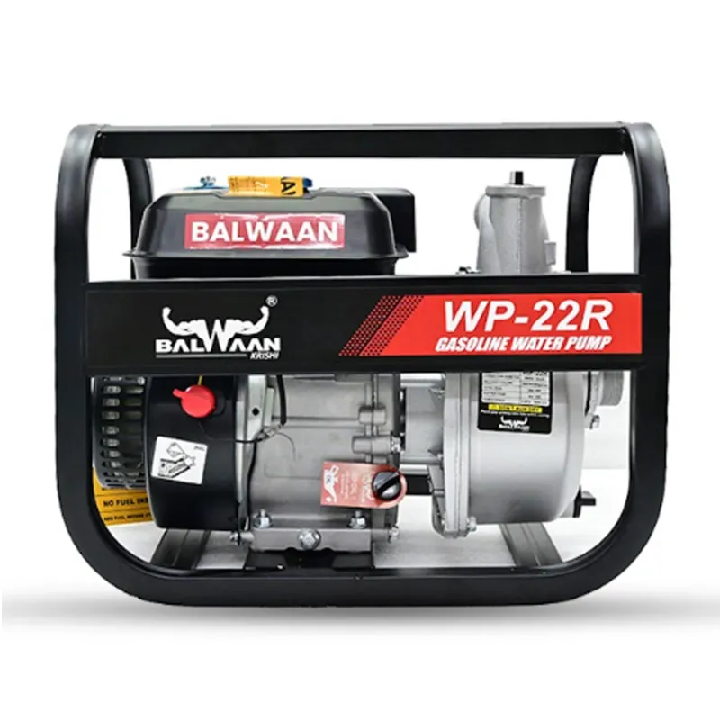 Balwaan WP-22R Premium 2x2 Inch Water Pump, 7 HP 4-Stroke Petrol Engine | High Flow Capacity Ideal For Agricultural Use