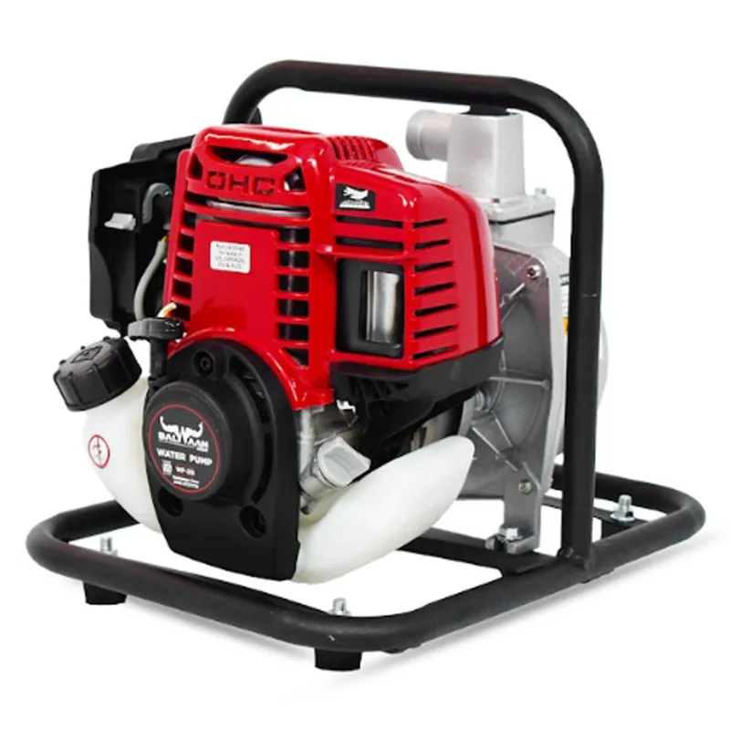 Balwaan WP-35i 1 Inch Petrol Water Pump, 35cc 4-Stroke ISI Engine, 100 L/min Flow for Irrigation & Agricultural Use