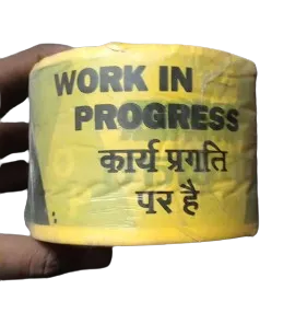 Work In Progress Barricade Tape(Size-125 meters)