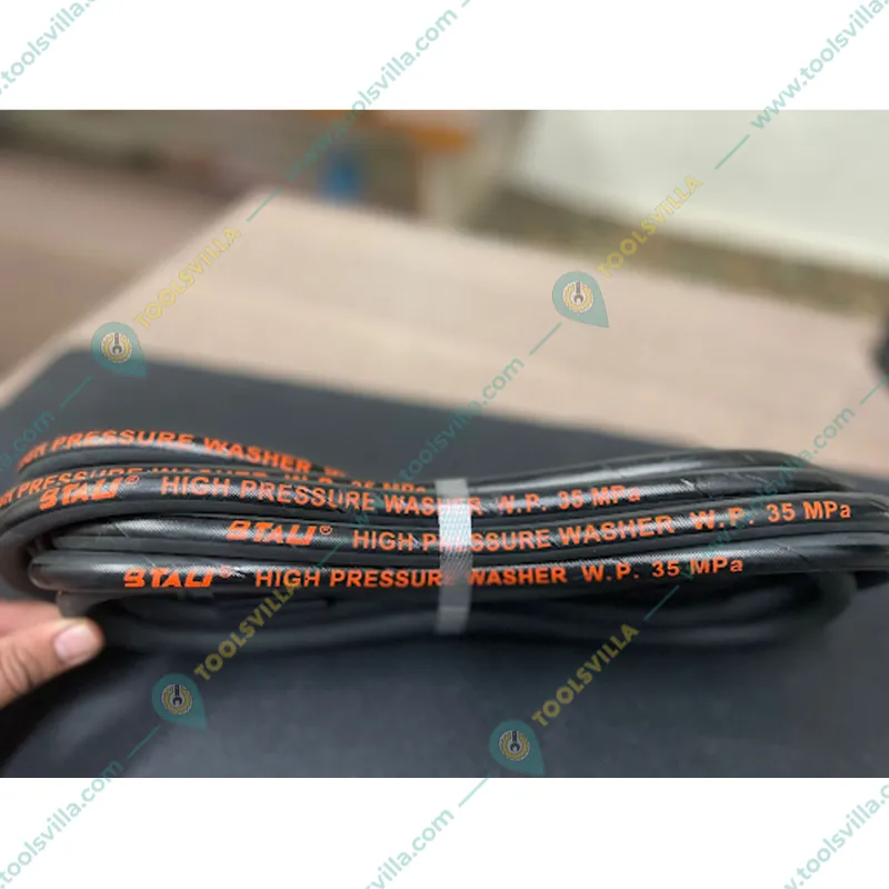 Btali High Performance Working Hose Pipe for Car Washer(Length-6 Meter)