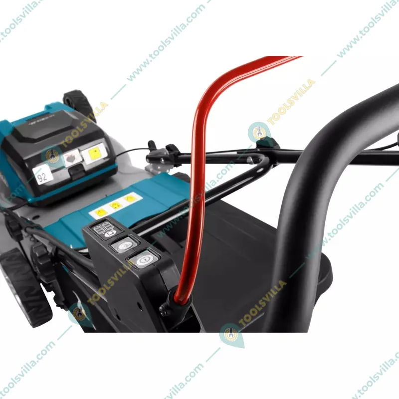 Makita DLM460PT2  18V, 18 Inch 3-in-1 Cordless Lawn Mower With 2 Batteries and Charger