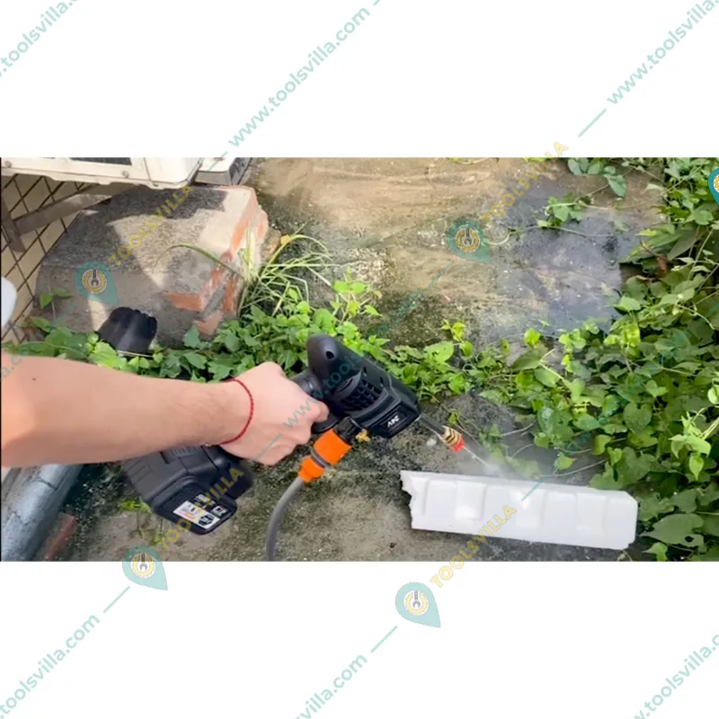 Premium Quality Battery Operated Washer pump 24V Single Phase PVC Body