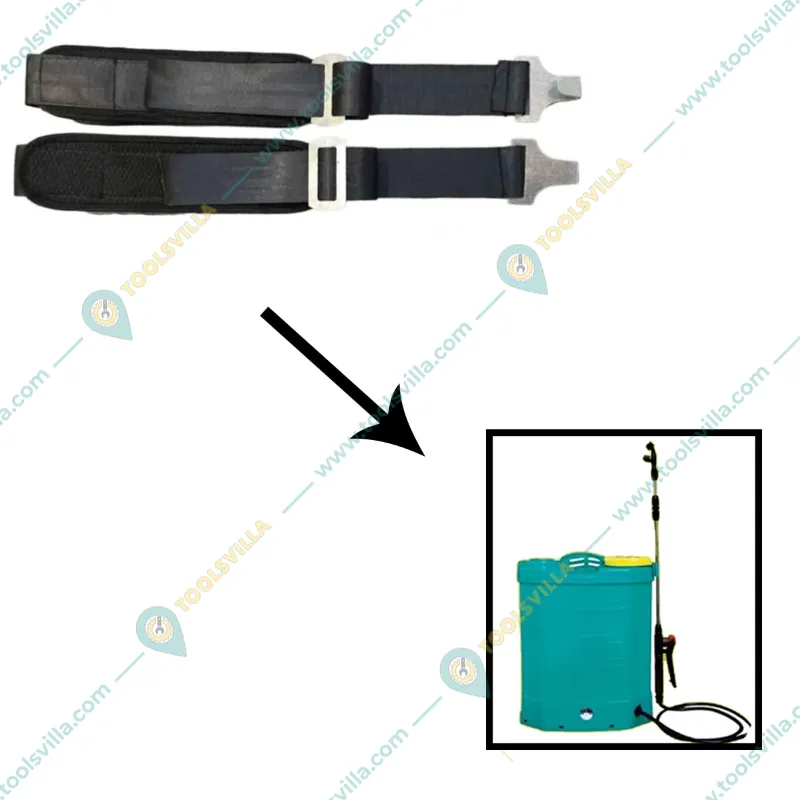 Heavy Duty Battery Sprayer MS Buckle 2 Inch Car Belt Set With Gadi 