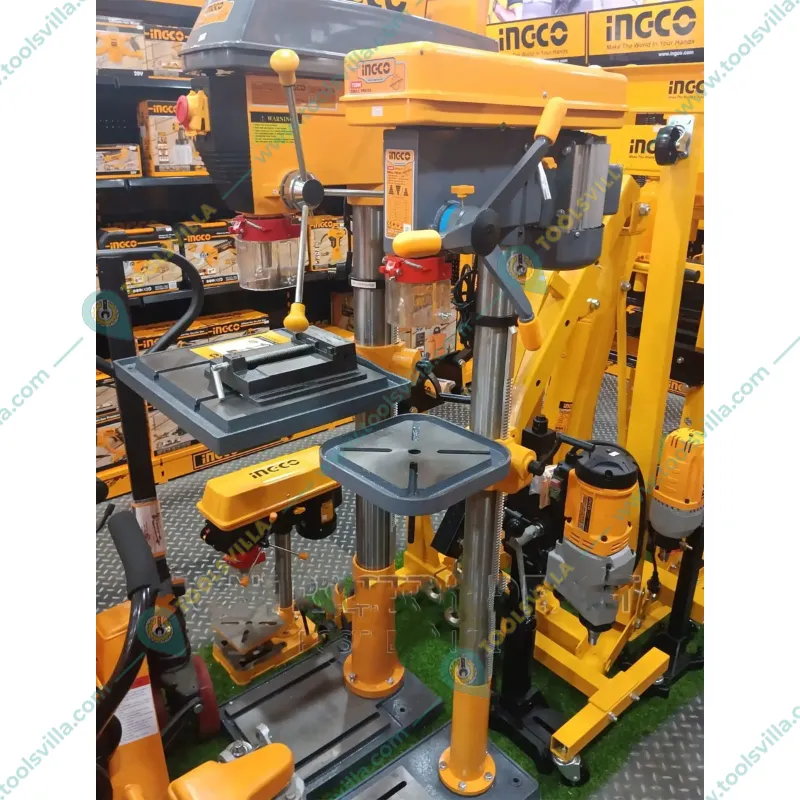 Ingco 20 mm 750 Watt Bench Drill Press Machine With 16 Speed Setting, 210-3200 RPM (DP207505)