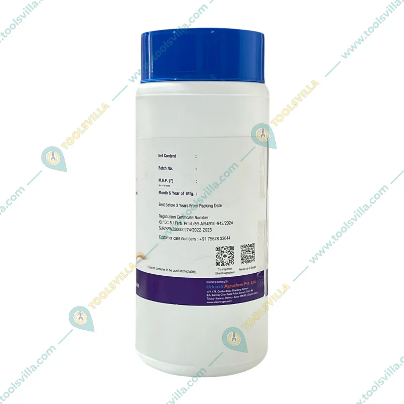 Utkarsh BeShape (Disodium Octaborate Tetrahydrate- Boron 20%, 100% Water Soluble | EDTA Chelated Fertilizers) | 1 kg(Pack-1 x 1 kg)