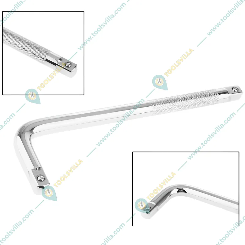Venus 12.5 mm Cold Forged Socket Drive Hex/Bi-Hex Socket with 18 Inch L-Handle (Metric : 26,27 mm)