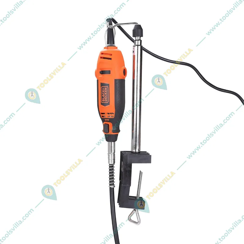 BLACK+DECKER 180 Watt 220V Multi-Purpose Rotary Tool with Accessories, 35000 RPM (‎RT18KA-IN)