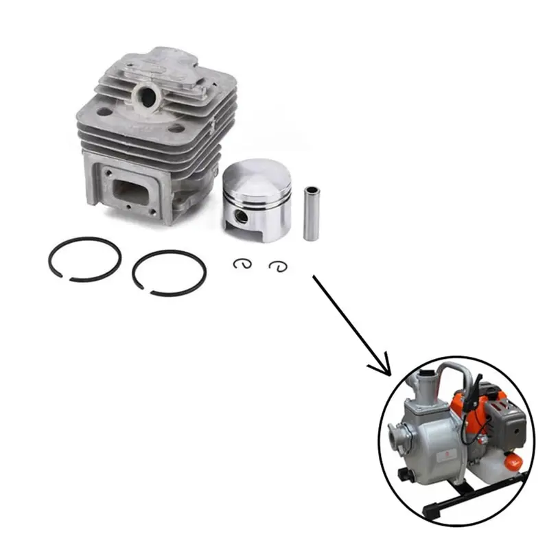 Block Piston Complete Set for 1.5 HP Agricultural Petrol Water Pump