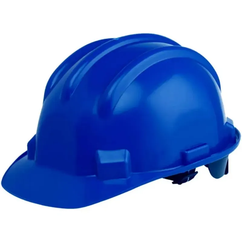 Heavy Duty Adjustable Safety Helmet for Multipurpose Industrial Uses, Without Ratchet, Color -  Blue
