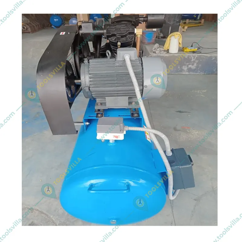 BLU EX 300 Litres Double Stage Reciprocating Air Compressor With 10 HP Motor (BEI-10300)