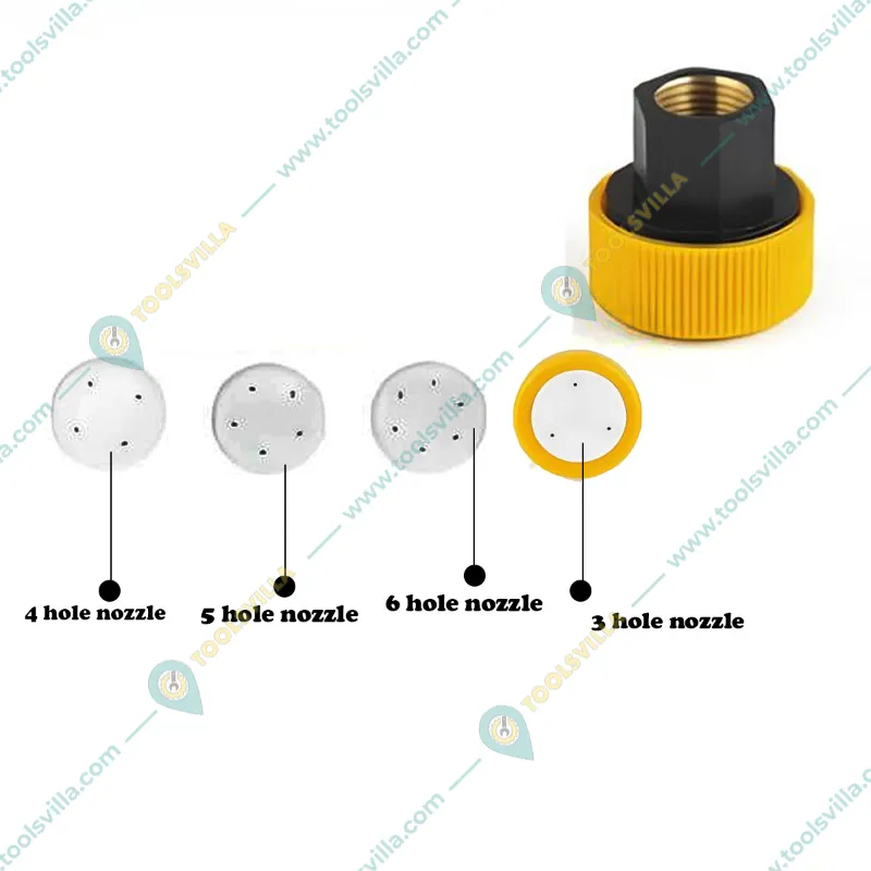Premium Quality BCN Nozzle With 3,4,5,6 Hole Suitable For Battery Sprayer(Pack-5 Pieces)