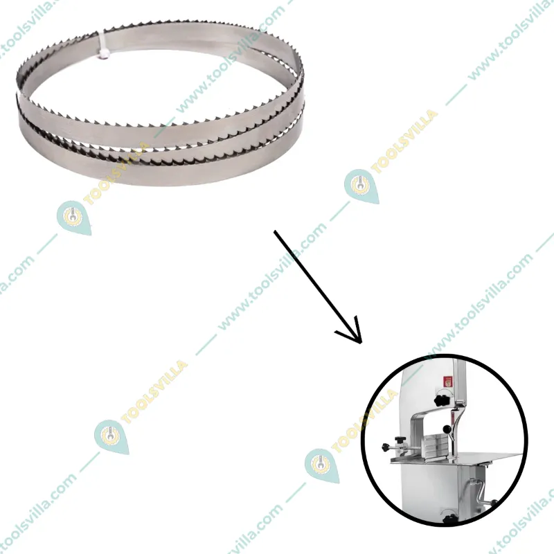 1650mm Blade for BS-210 Stainless Steel Electric Operated Bone Saw Machine