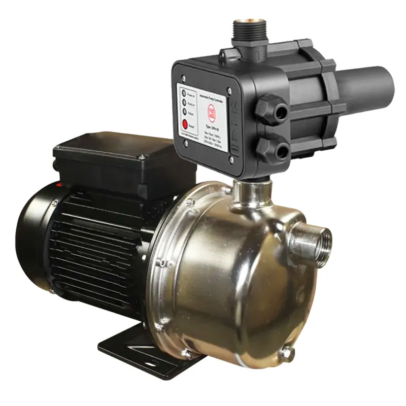 CRI 1Hp Single Phase SS Pressure Booster Pump With Automatic Pump Controller, 40m Head (JTS Series)- 1 Year Warranty
