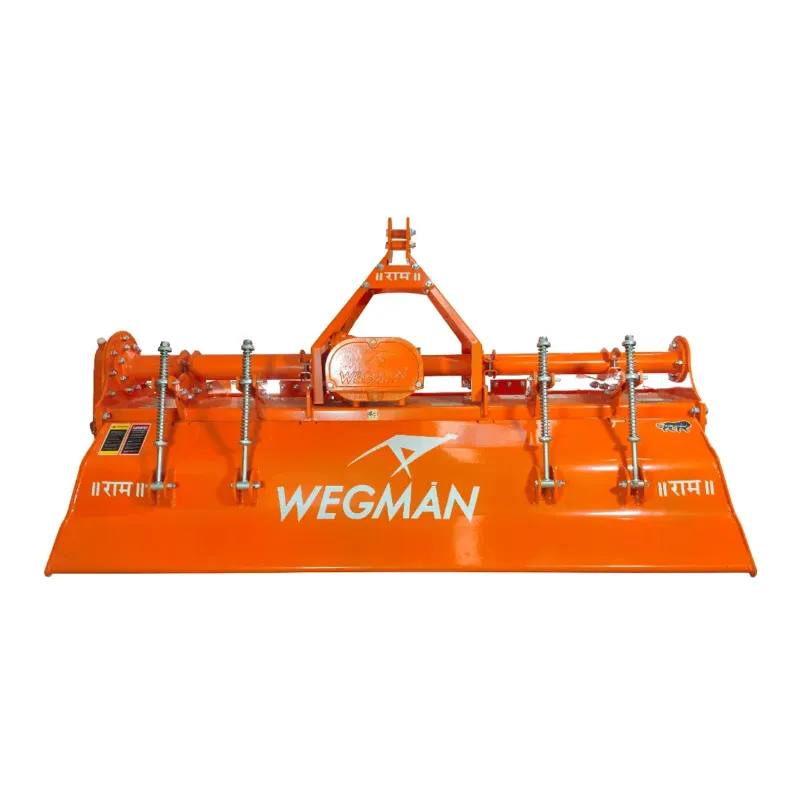 Wegman 5.5 Feet Rotavator (Semi Champion Plus) with 42 Blades Suitable for 45 HP to 60 HP Tractors(Type-Gear Box - Single Speed)