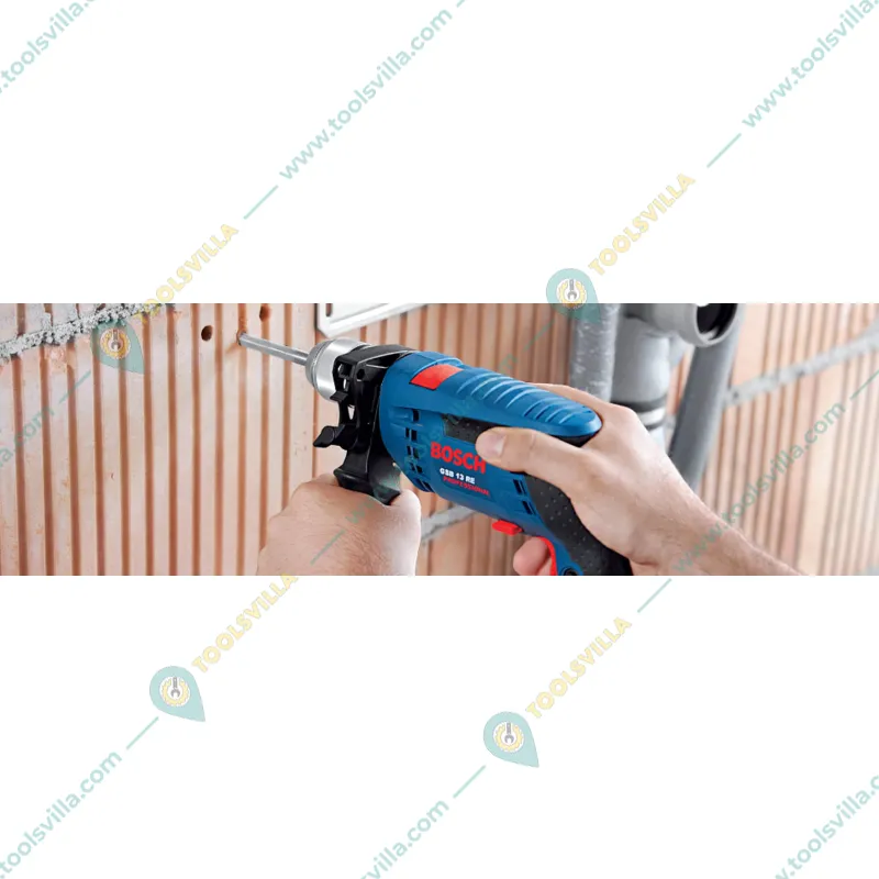 Bosch 13 mm Reversible Professional Impact Drill, 600 W (GSB 13 RE)