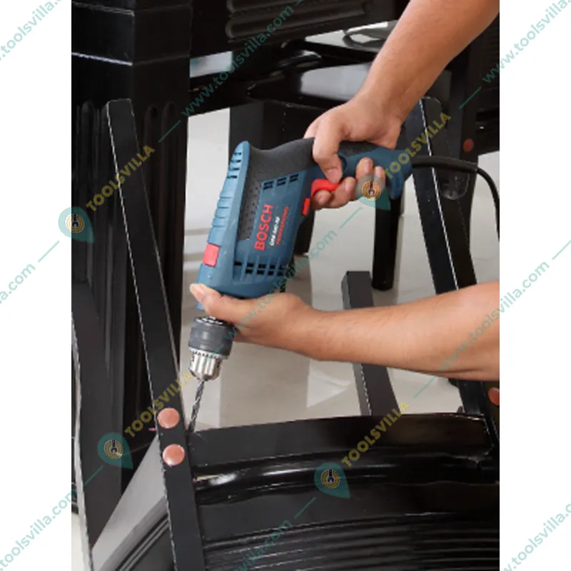 Bosch GSB 600 RE 13 mm Corded Smart Impact Drill Kit, 600 W