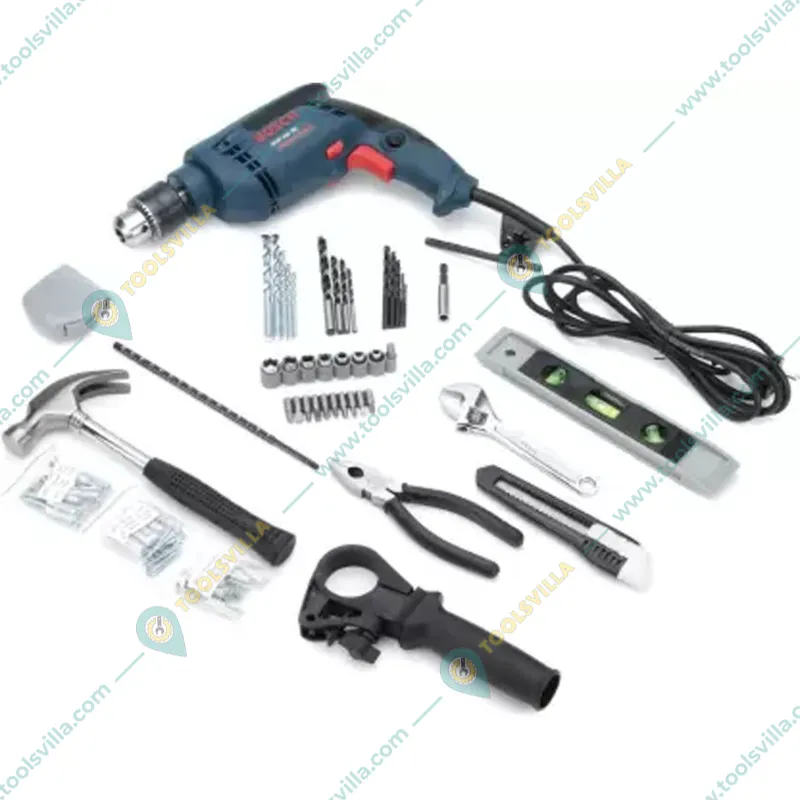 Bosch GSB 600 RE 13 mm Corded Smart Impact Drill Kit, 600 W