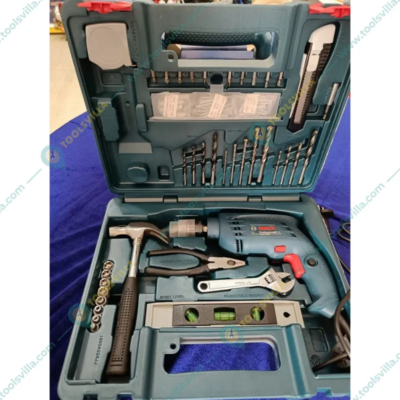 Bosch GSB 600 RE 13 mm Corded Smart Impact Drill Kit, 600 W