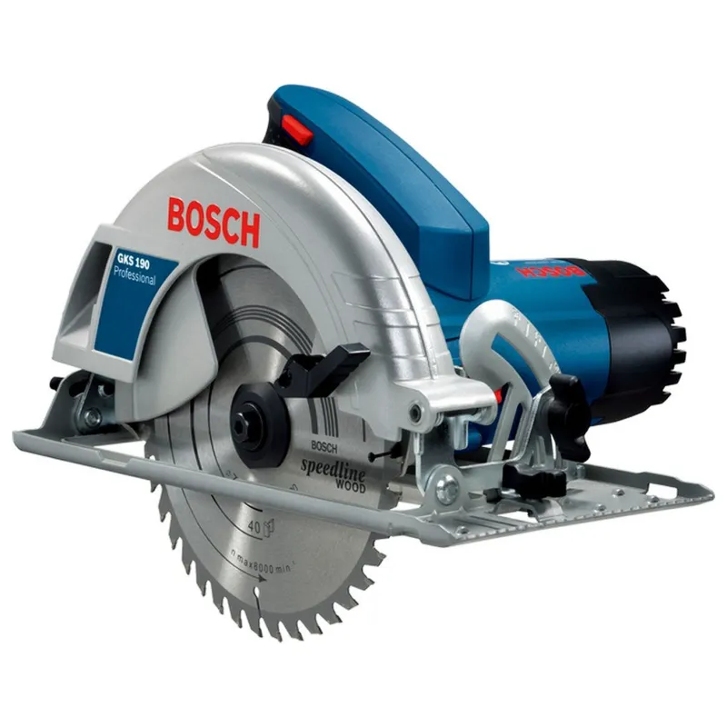 Bosch 184 mm 1400 Watt Electric Circular Saw With Accessories, 5200 RPM (GKS 190)