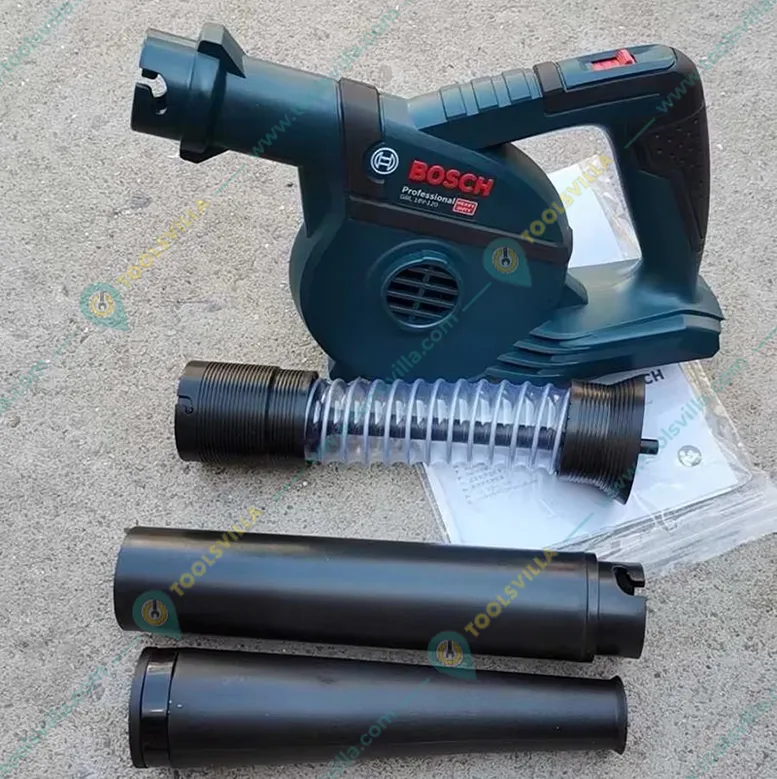 Bosch GBL 18V-120 Professional Cordless Blower with Accessories, 17000 RPM 