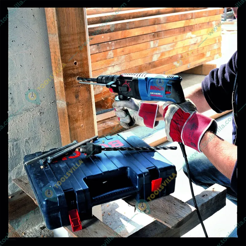 Bosch GBH 2-26 RE 26 mm Dual Mode Rotary Hammer Drill, 800 W