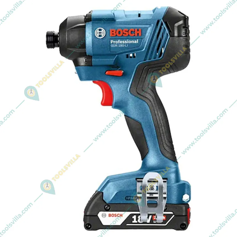Bosch 18V Cordless Impact Driver With Battery & Charger, 3600 BPM (GDR 180-LI)